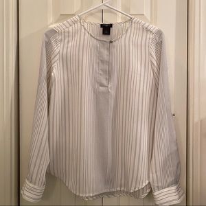 Stripped Ann Taylor Blouse